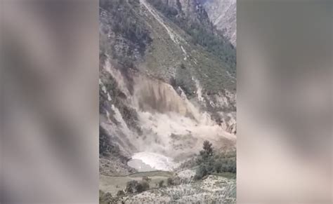 Himachal Pradesh Landslides: Himachal Landslide Blocks Chandrabhaga ...