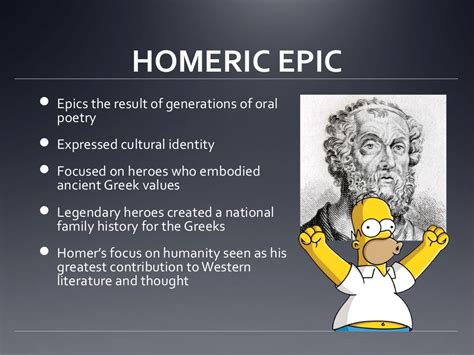 Homer and Homeric Epics