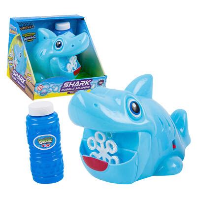 Wholesale Shark Shooter Bubble Machine- 4oz BLUE