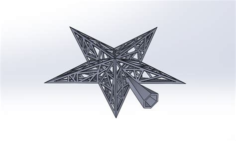 Low poly Christmas star tree-topper por Simon Lončarič | Descargar modelo STL gratuito ...