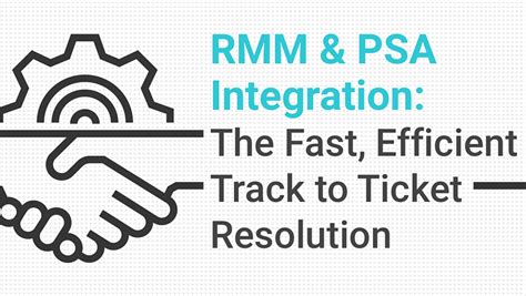 PSA RMM Integration | Benefits of PSA and RMM Integration