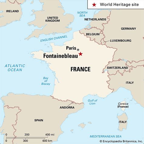 Map Of Fontainebleau France - System Map