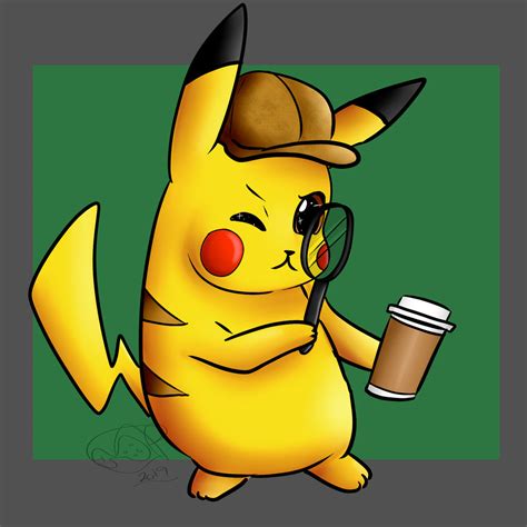 Detective pikachu by yoshiyoshi700 on DeviantArt