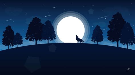 1920x1080 Wolf Vector Illustration Laptop Full HD 1080P ,HD 4k Wallpapers,Images,Backgrounds ...