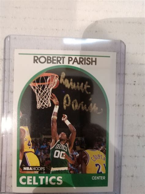 Robert Parish Autograph Sports Card on Mercari | Robert parish, Parish ...