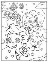 Free Printable Bubble Guppies Coloring Pages  Printables Hub sketch template