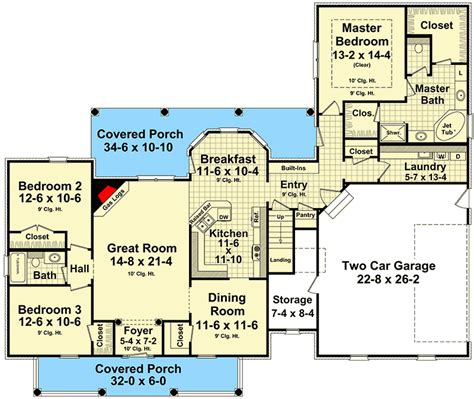 Southern Living House Plan with Style - 51119MM | Architectural Designs - House Plans