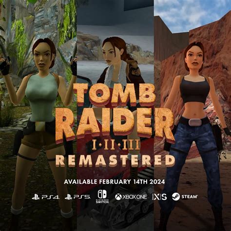 Aspyr & Crystal Dynamics Reveal Tomb Raider I-III Remastered Starring Lara Croft, Coming to Pc ...