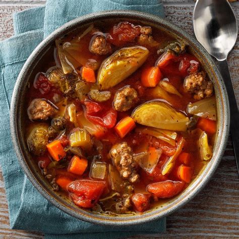 Italian Beef Vegetable Soup Recipe: How to Make It