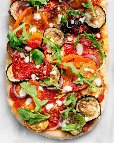 Roasted Vegetable Pizza with Tomatoes and Zucchini | Last Ingredient