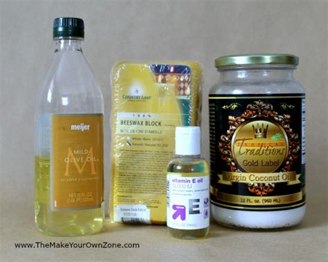 DIY Olive Oil and Coconut Oil Moisturizer