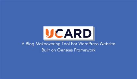 Ucard — Blog Archive Design Tool for Genesis Framework » RainaStudio