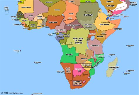 Rhodesia Crisis | Historical Atlas of Sub-Saharan Africa (11 November ...