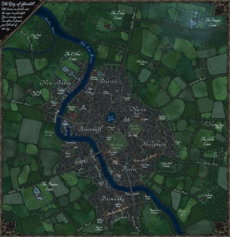 Map of Shankill 41x43 Night by OctrisMaps on DeviantArt