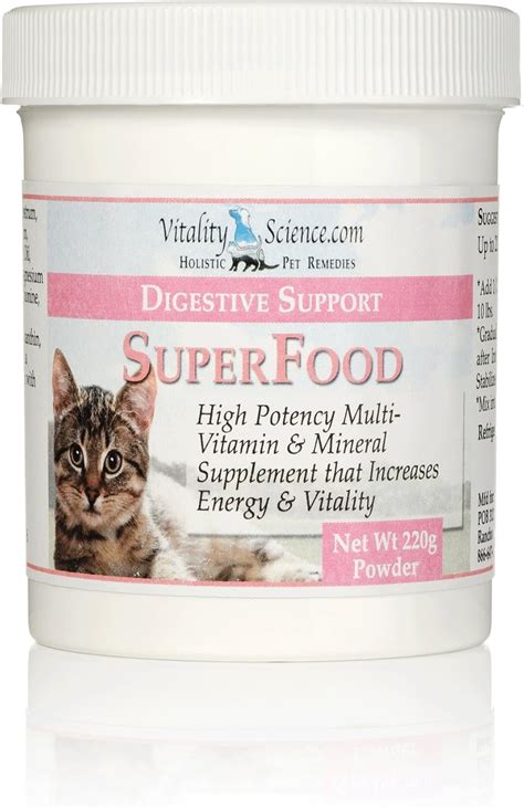 Amazon.com : Super Food for Cats - Increase Necessary Vitamin Intake (220g) : Herbal Supplements ...