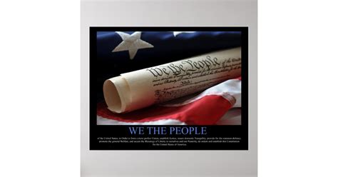 We The People Poster | Zazzle