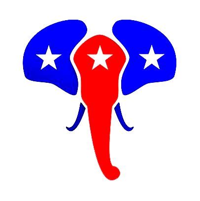 republican elephant sticker 2 - Pro Sport Stickers