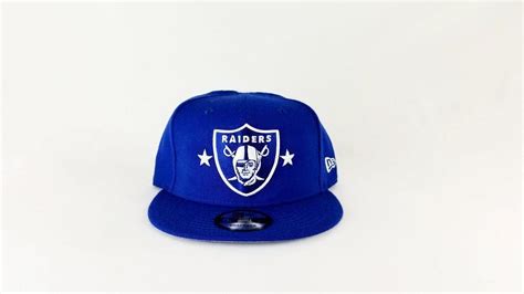 Exclusive New Era Royal Blue Oakland Raiders 9Fifty Stars Snapback hat ...