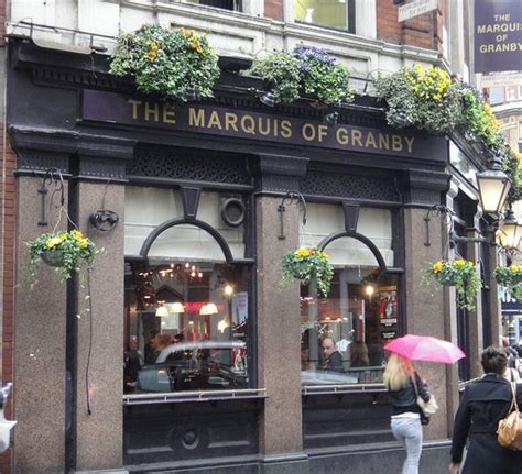 Marquis Of Granby Pub Rathbone Street Soho London Reviews | DesignMyNight