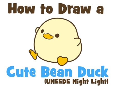 How To Draw A Duck Step By Step