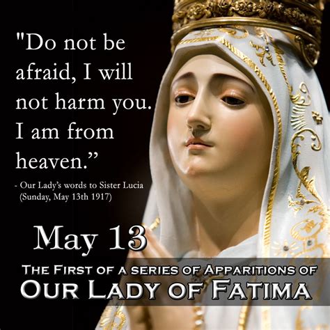 A Catholic Life: First Apparition of the Virgin Mary at Fatima : Sunday, May 13th, 1917