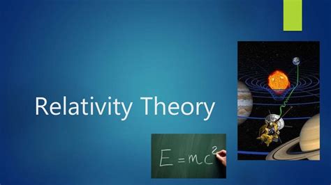 Relativity theory project