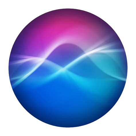 Apple Siri Icon, Logo, Voice Assistant Transparent PNG