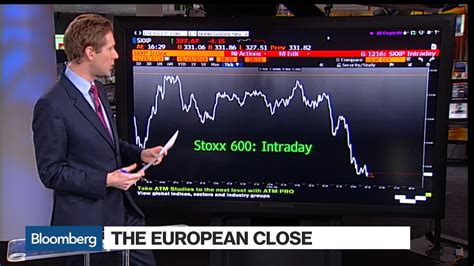 Stoxx Europe 600 Finishes Down for Session - Bloomberg