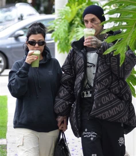 Kourtney Kardashian reveals her real makeup-free skin in rare unedited photos from LA coffee ...