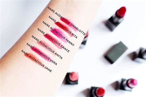 NARS Audacious Lipstick Collection | Swatches and Review