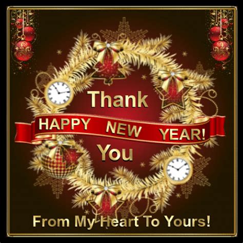 Happy New Year, Thank You. From My Heart To Yours! Pictures, Photos ...