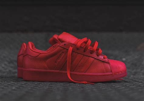 adidas Originals Superstar "Scarlet Red" - SneakerNews.com