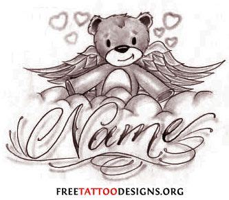 Free+Tattoo+Flash+Outlines+Words | Girly cute is the most obvious kind of cute, the one that has ...