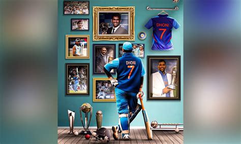 Captain Cool MS Dhoni turns 42 🏏