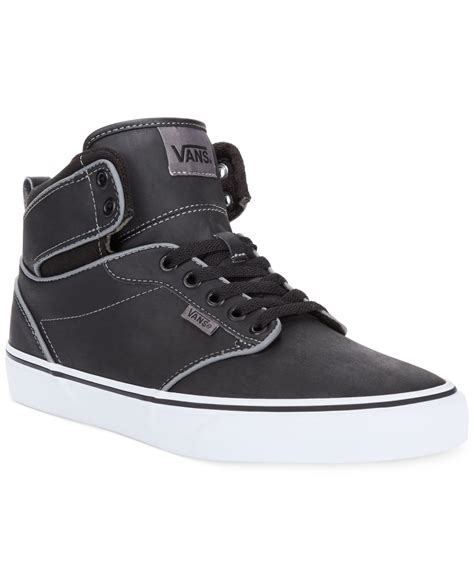 Vans Atwood Hi-Top Sneakers in Black for Men | Lyst