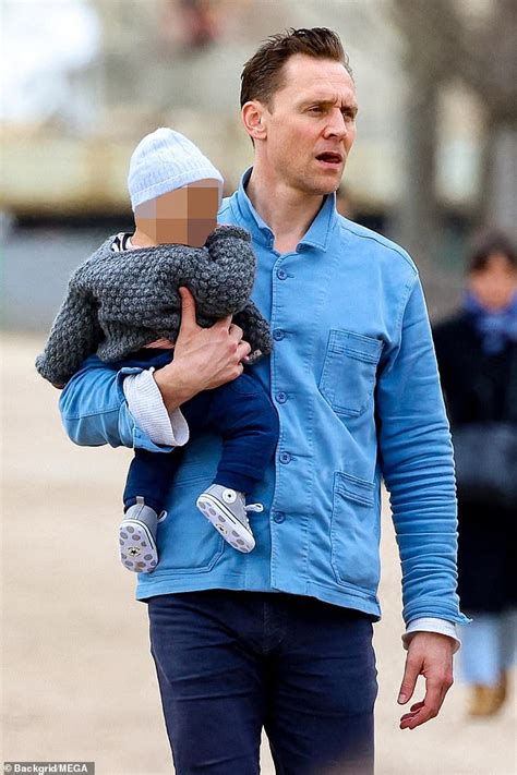 Tom Hiddleston and his fiancée Zawe Ashton look every inch the doting parents in Paris | Daily ...