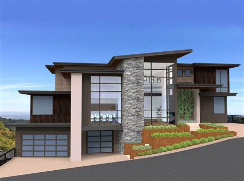 Exclusive and Unique Modern House Plan - 85152MS | Architectural ...