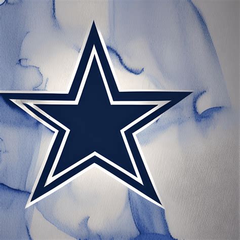 Blue Gray Navy Dallas Cowboys Colors Water · Creative Fabrica