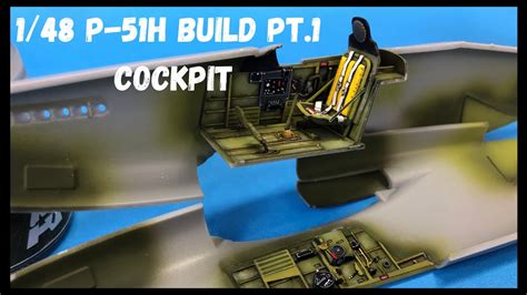 1/48 Modelsvit P-51H Mustang Build Series - Part 1: Cockpit - YouTube