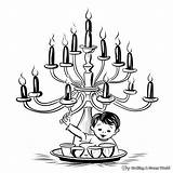 Candle Coloring Pages  Free & Printable sketch template