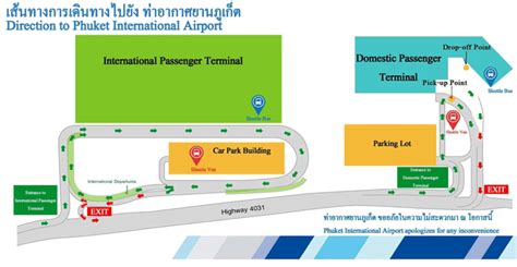 Phuket Airport Terminal Map