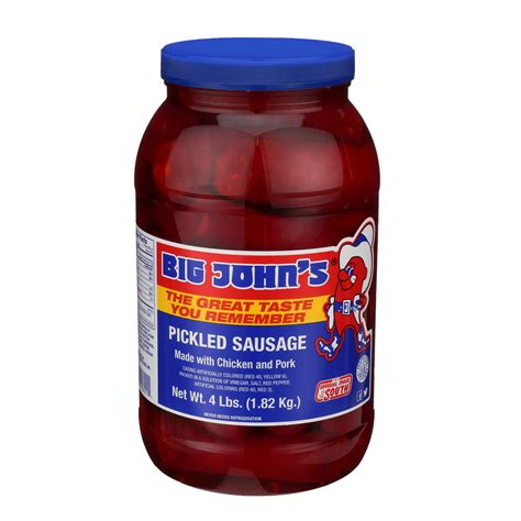 Big John's Pickled Sausage, 4 lb. - Walmart.com