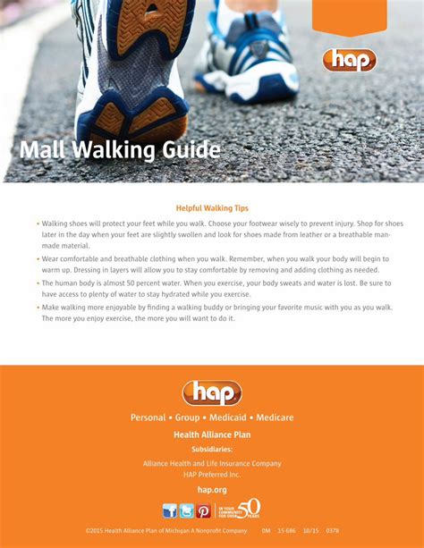 (PDF) Mall Walking Guide - HAP · PDF fileMall Walking Guide. Shopping ...