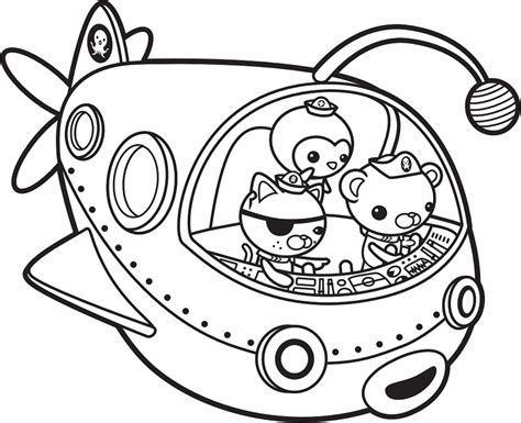 Shellington In Octonauts Coloring - Play Free Coloring Game Online