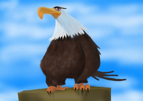 Learn How to Draw Mighty Eagle from The Angry Birds Movie (The Angry ...