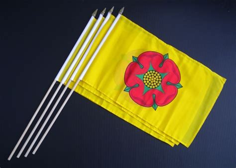 Lancashire Rose Hand Waving Flag | Budget Price | flags4sale.com