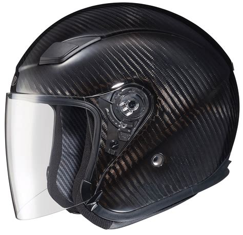 Joe Rocket Carbon Fiber Carbon Pro Motorcycle 3/4 Helmet Open Face | eBay