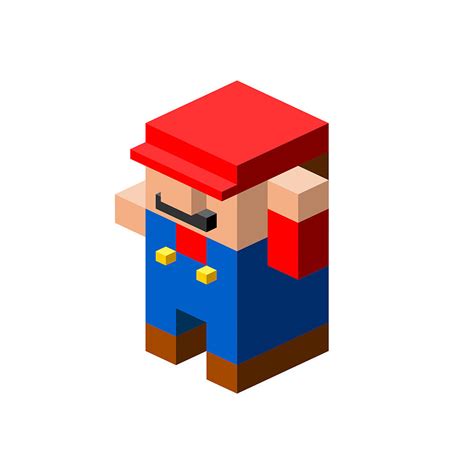 "Mario Cube" by Salvador Anguiano - Hero Complex Gallery