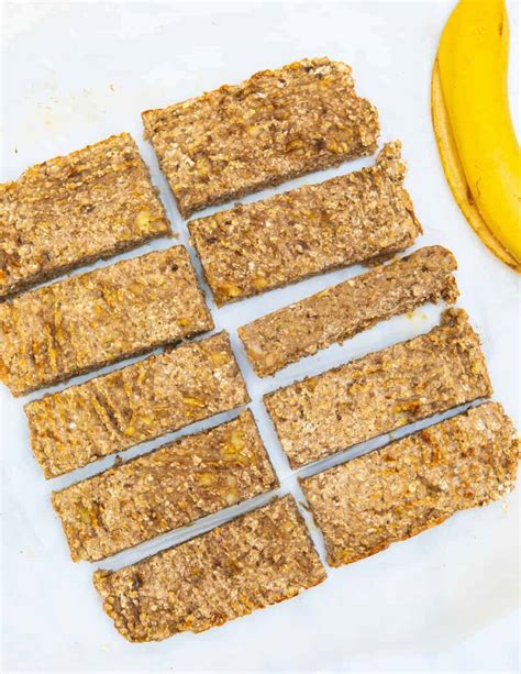 Breakfast Banana Bars - Healthy Living James 3 ingredients Gluten Free ...