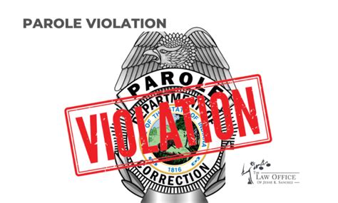 Parole Violation - The Law Offices of Jesse K. Sanchez